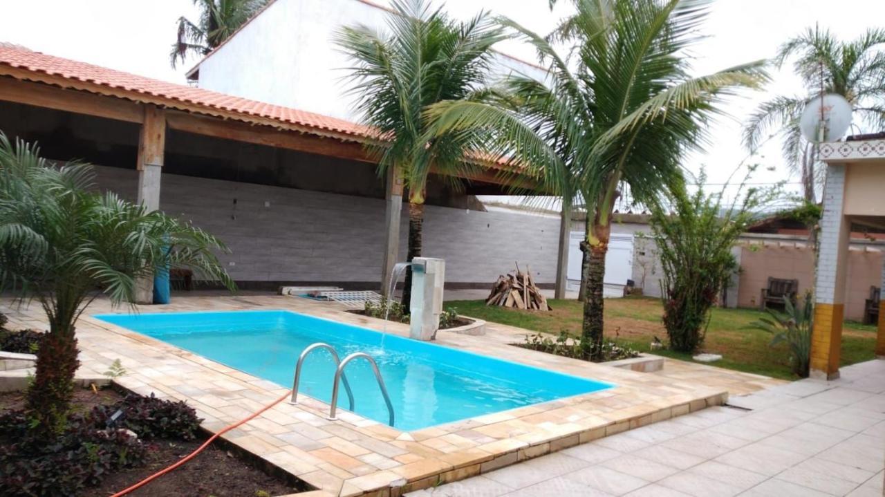 Piscina 6 Quarto 300M Praia Jardim Churrasqueira 16 Pessoas Garagem 3 Carros Monitoramento 24 Horas Mesa De Sinuca Itanhaém Buitenkant foto